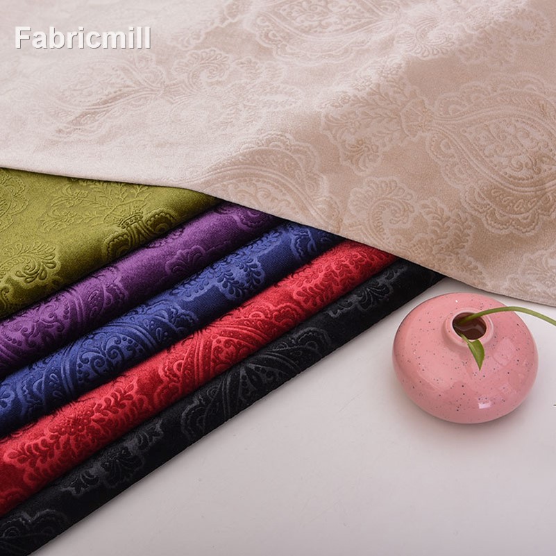 Sewing By - ใหม่สไตล์ยุโรปแจกันกํามะหยี่เกาหลีสําหรับเย็บผ้าเก้าอี้รับประทานอาหารสําหรับเฟอร์นิเจอร์โดยเมตร
