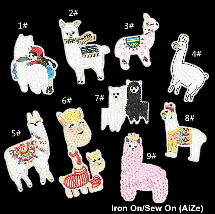 Sewing Id - 10 ชิ้นปักสัตว์ Patch เหล็กบนเย็บบนกางเกงยีนส์เสื้อยืดกระเป๋ารองเท้าหมวกตกแต่งซ่อม Motif สัญลักษณ์