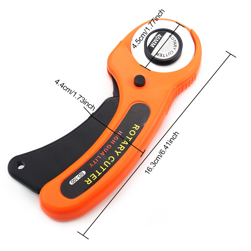 1 ชิ้น เครื่องตัดผ้าและหนังแบบ - Rotary Cutter Fabric บทวิจารณ์และราคา