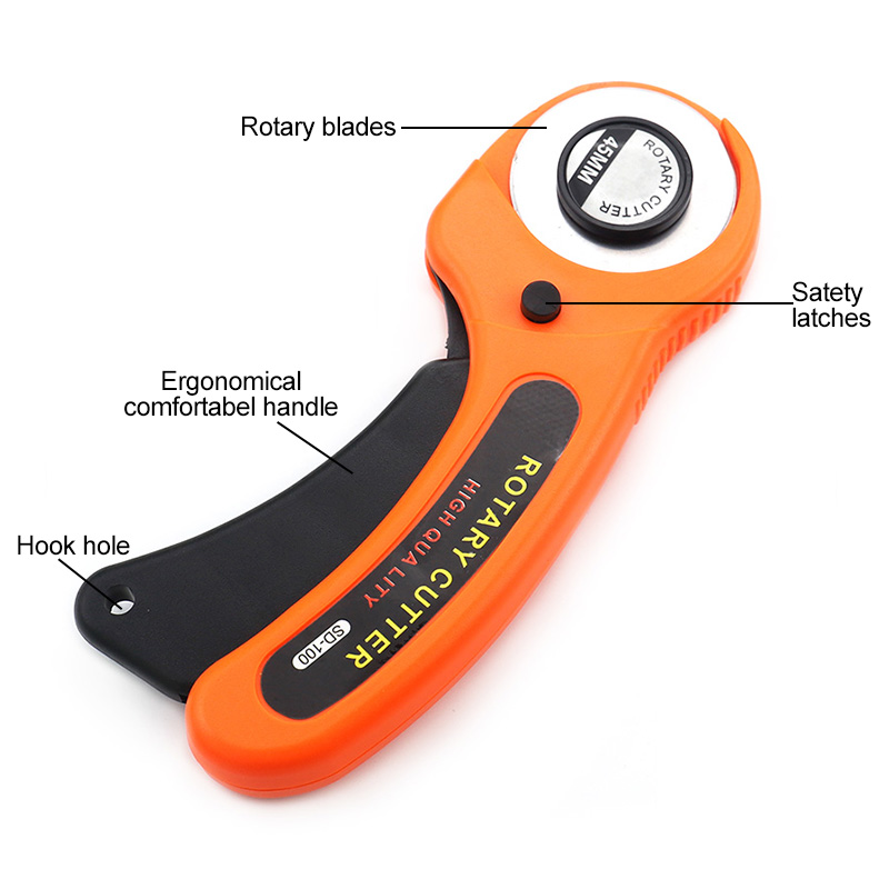 1 ชิ้น เครื่องตัดผ้าและหนังแบบ - Rotary Cutter Fabric บทวิจารณ์และราคา