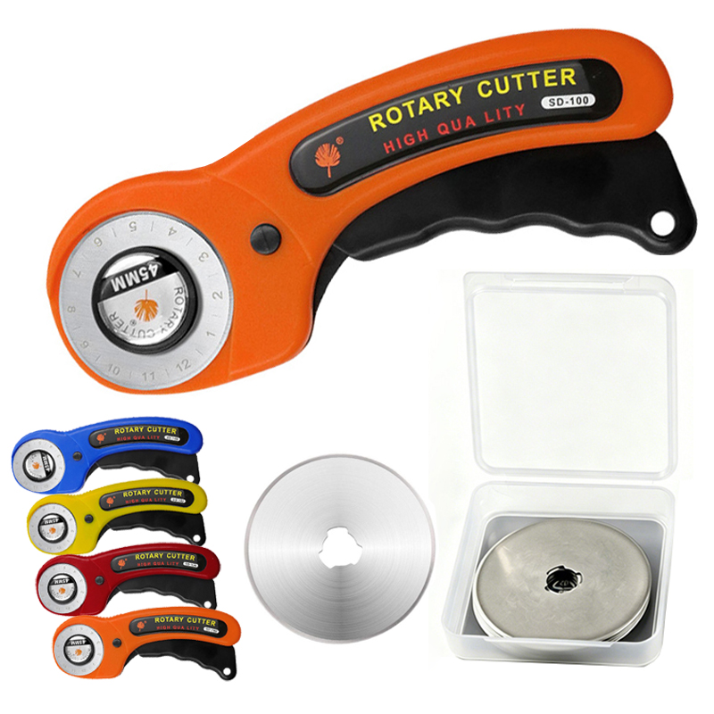เครื่องตัดผ้าแบบหมุน ใบมีดขนาด - Rotary Cutter Fabric บทวิจารณ์และราคา