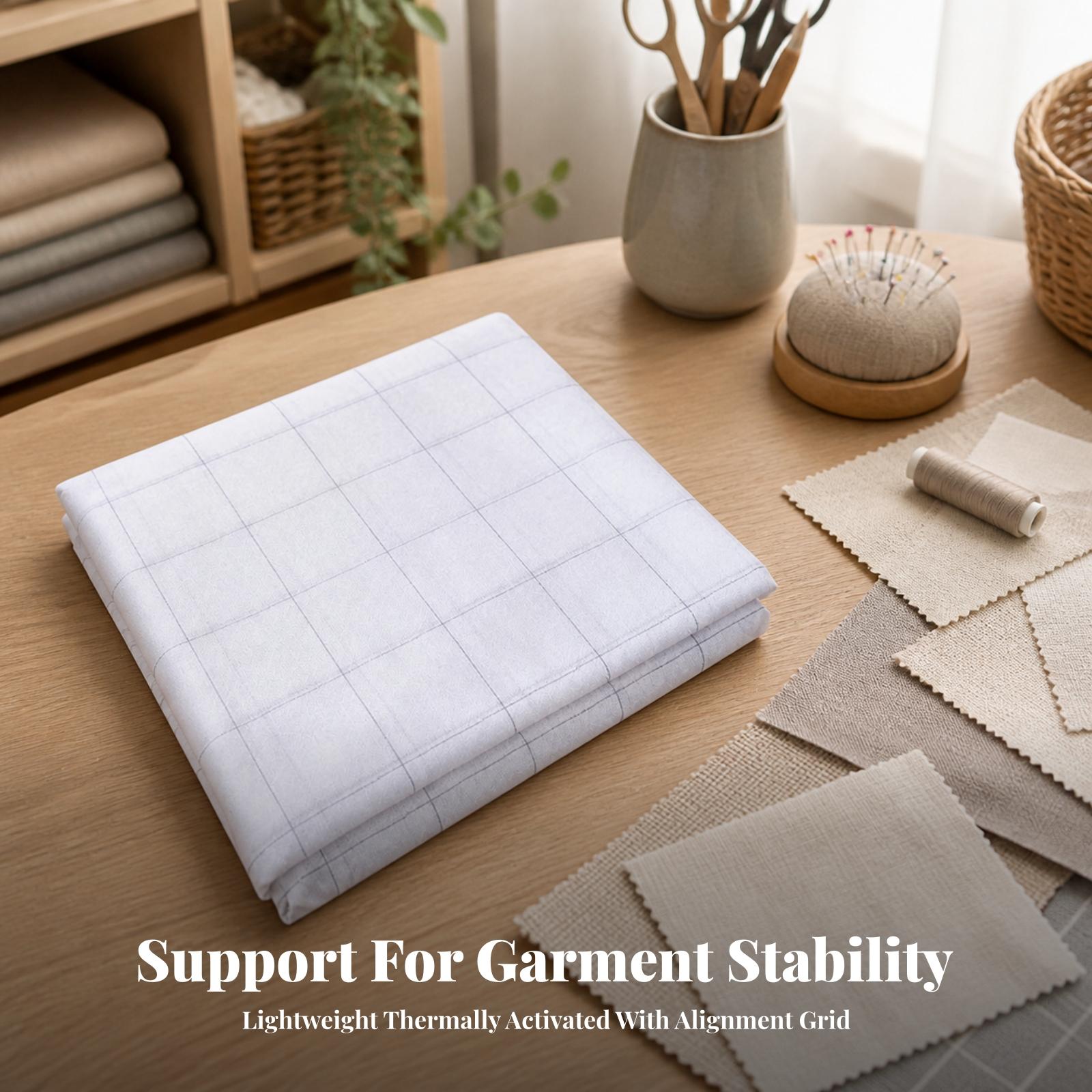 ผ้ากาวไม่ทอแบบรีดติดได้พร้อมลา - Textile Sewing Support บทวิจารณ์และราคา