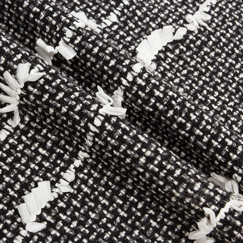 ผ้าทวีดขนสัตว์เนื้อหยาบ 3 มิติ - Sewing Tweed บทวิจารณ์และราคา