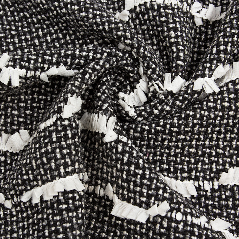 ผ้าทวีดขนสัตว์เนื้อหยาบ 3 มิติ - Sewing Tweed บทวิจารณ์และราคา