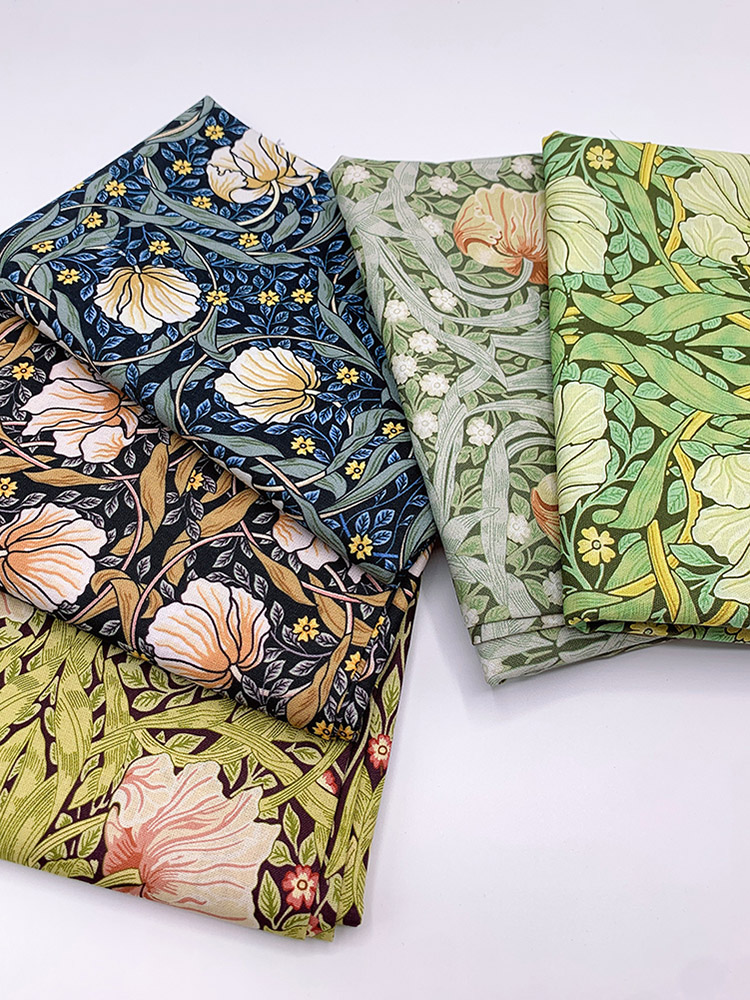 ผ้าฝ้ายลายวิลเลียม มอร์ริส แม็ - Sewing By บทวิจารณ์และราคา
