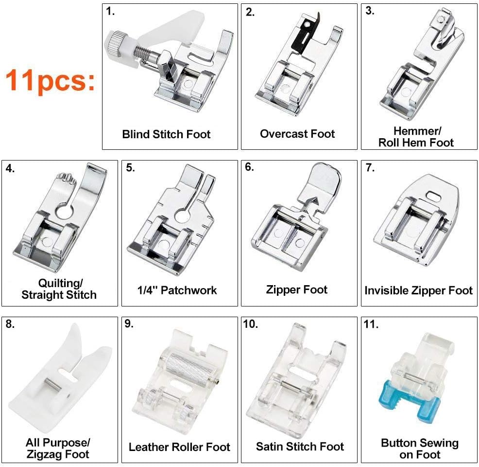 ชุดตีนผีจักรเย็บผ้า 11 ชิ้น -  - Sewing Factory บทวิจารณ์และราคา