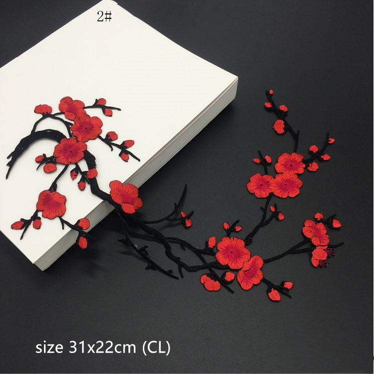 27 สี 10 ชิ้นดอกไม้ใหญ่แพทช์ปั - Sewing Id บทวิจารณ์และราคา