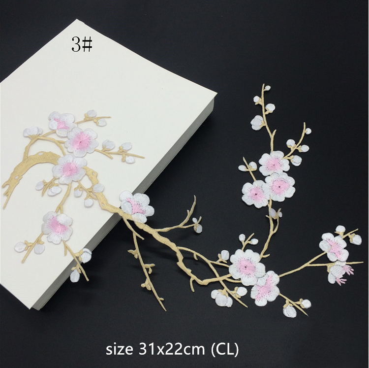 27 สี 10 ชิ้นดอกไม้ใหญ่แพทช์ปั - Sewing Id บทวิจารณ์และราคา