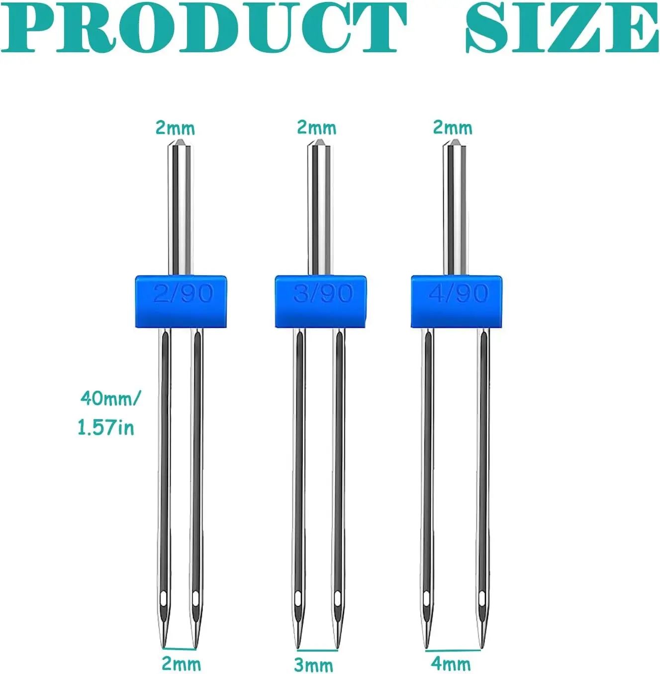 เข็มเย็บผ้าคู่แบบยืดได้ สำหรับ - Twin Needle Stretch บทวิจารณ์และราคา