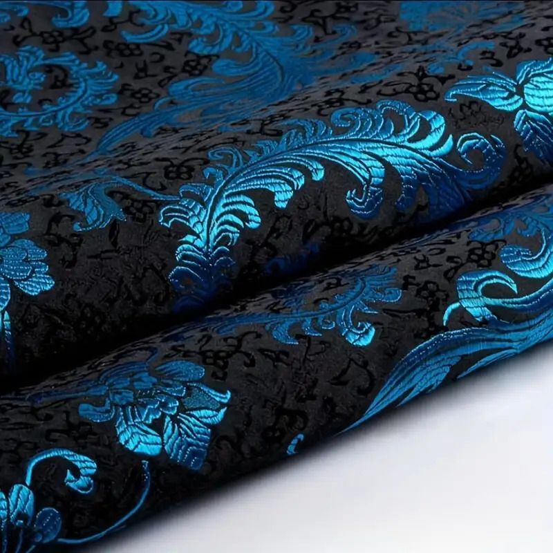 ผ้าลายปักหางนกฟีนิกซ์สีน้ำเงิน - Sewing Cloth บทวิจารณ์และราคา
