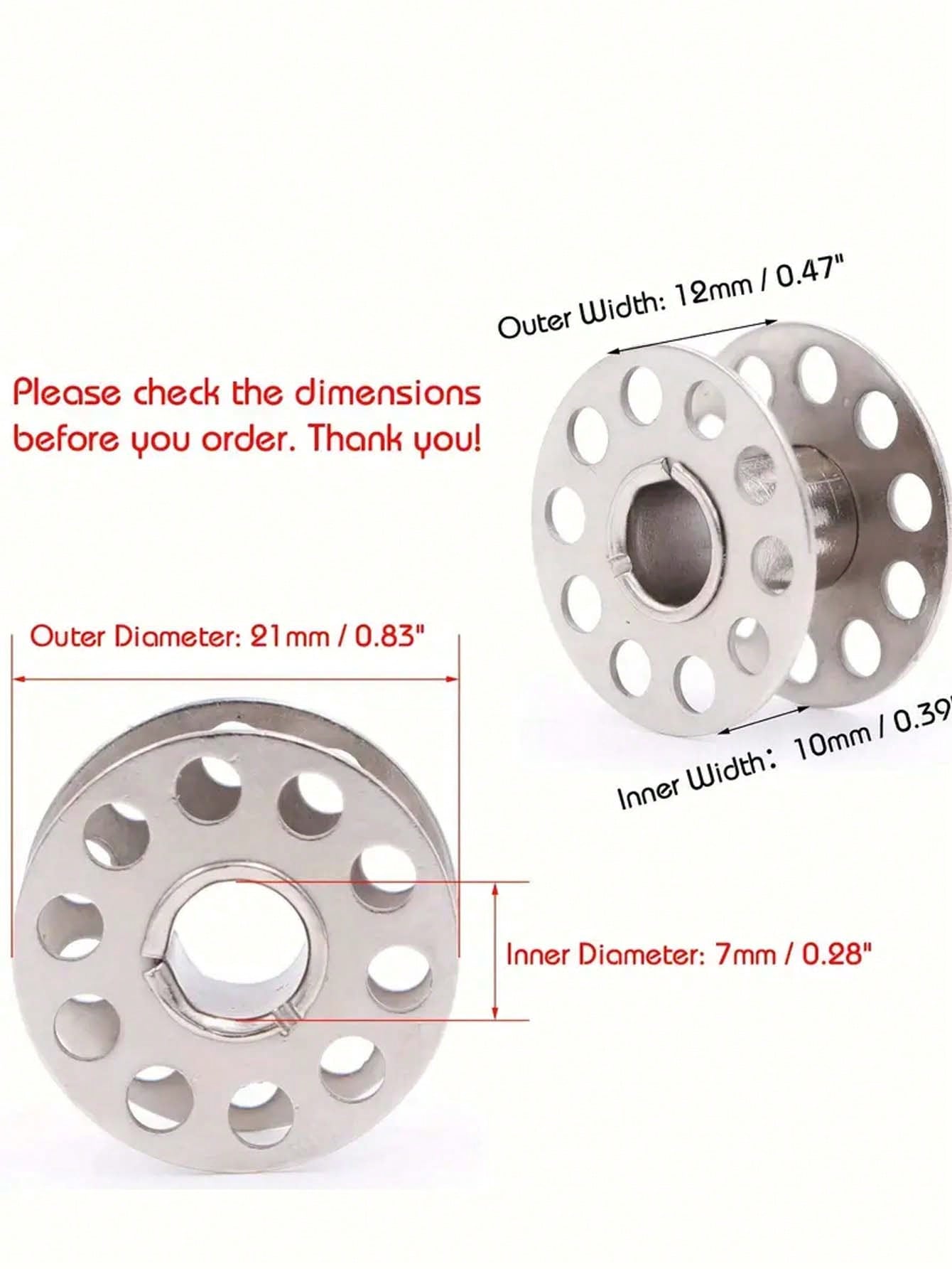 Bobbin Case และ Bobbins โลหะสํ - Sewing By บทวิจารณ์และราคา